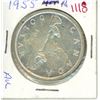 Image 1 : 1955 Canadian silver dollar
