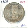 Image 1 : 1958 Canadian silver dollar