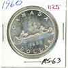 Image 1 : 1960 Canadian silver dollar
