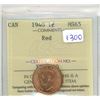 Image 1 : 1940 ICCS graded Canadian one cent MS-65
