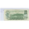 Image 2 : 1973 Canada one dollar note - special serial # six 6's