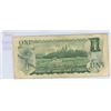 Image 2 : 1973 Canada one dollar note - special serial # six 2's