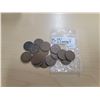 Image 1 : bag of 15 King George V Canadian one cent pieces