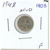 Image 1 : 1942 Newfoundland five cent silver coin