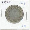 Image 1 : 1899 Newfoundland 50 cents silver coin