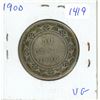Image 1 : 1900 Newfoundland 50 cents silver coin