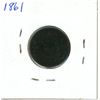 Image 2 : 1861 Nova Scotia half cent coin