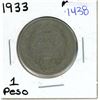 Image 1 : 1933 Chili 1 Peso