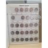 Image 2 : Unisafe coin binder w/ 2 pages of 25 cents coins