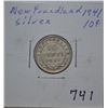 Image 1 : 1941 Newfoundland 10 cents, silver
