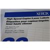 Image 2 : (2) Xerox Copier /Laser Labels (unopened)