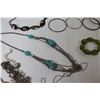 Image 6 : Chain Necklaces - Bracelet Rings - Choker Necklace - (2) Pendants