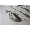 Image 7 : Chain Necklaces - Bracelet Rings - Choker Necklace - (2) Pendants