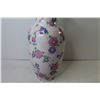 Image 3 : Ceramic Hand Painted Flower Vase (14 3/4" x 6 1/4"w)