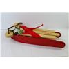 Image 6 : Glass & Mirror Candle Holder - Wooden Festive Sleigh - Wall Hanger Saying