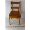 Image 1 : * Wooden Child's Chair