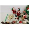 Image 7 : Assortment of Vintage Christmas Ornaments - Disney Satin Christmas Balls