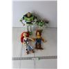 Image 1 : (2) Buzz Lightyear Toys, (2) Toy Story Toys - Woody, Jesse