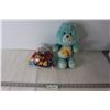 Image 1 : Blue Care Bear - Wish Bear, Various Mario Figures, Yoshi, Luigi, etc.