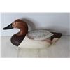 Image 3 : Vintage Hand Carved Wood and Painted Duck Decoy - Marked W/M 2/3