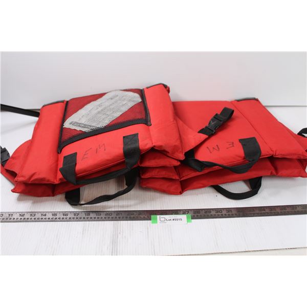 (2) Padded Boat Seat with backrests