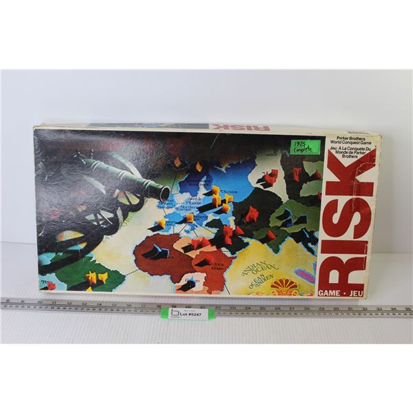 Board Game Risk (1975 complete) Bodnarus Auctioneering