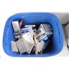 Image 2 : * Plastic Tub, Typewriter Ribbons, Correction Tape, Office Supplies