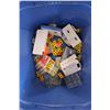 Image 6 : * Plastic Tub, Typewriter Ribbons, Correction Tape, Office Supplies
