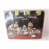 Image 2 : 10 Piece Porcelain Nativity Set