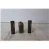 Image 2 : (3) Vintage Metal Lighters