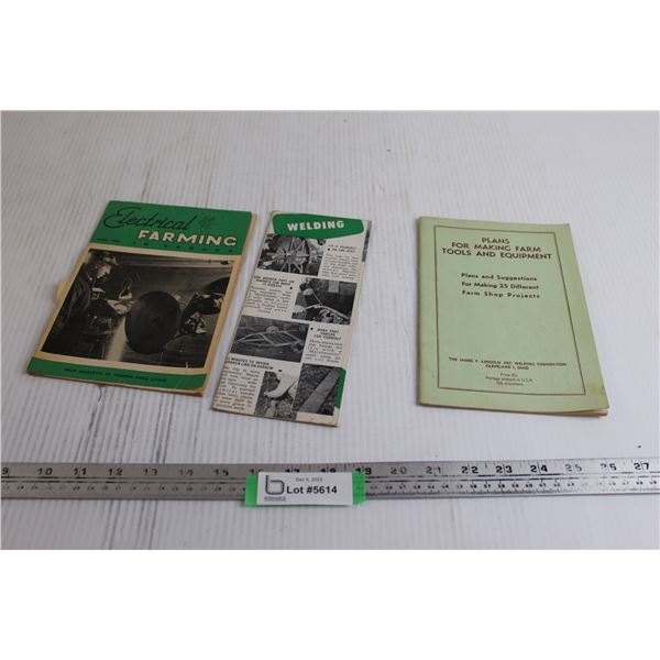 (2) Farming Manuals, Welding Booklet