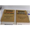 Image 3 : (10) Manuals - Wisconsin Air Cooled Heavy Duty Engines, Morris Seed-Rite, Massey-Harris Tractor