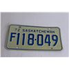 Image 2 : Pair of Saskatchewan 1972 Farm License Plates