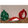 Image 1 : * (10+) Bristle Board Christmas Ornaments