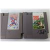 Image 3 : (6) Nintendo NES Games - 1943 - Teenage Mutant Ninja Turtles - Quarterback - Blades of Steel -Racket