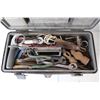 Image 1 : Plastic Tool Case With Assortment of Wrenches, Hand Tools