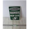 Image 1 : CFL Roughriders Man Cave Tin Sign
