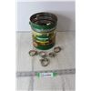 Image 1 : Nabob Coffee Tin, Hose Clamps - Various Sizes