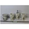 Image 1 : Matching Ceramic Bathroom Set - Incense Burner