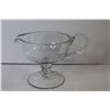 Image 2 : Crystal Basket - Crystal Ashtray - Crystal Snifter Glasses - Unique Glass Gravy Dish?