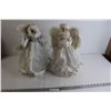 Image 1 : (2) Christmas Angel Tree Toppers