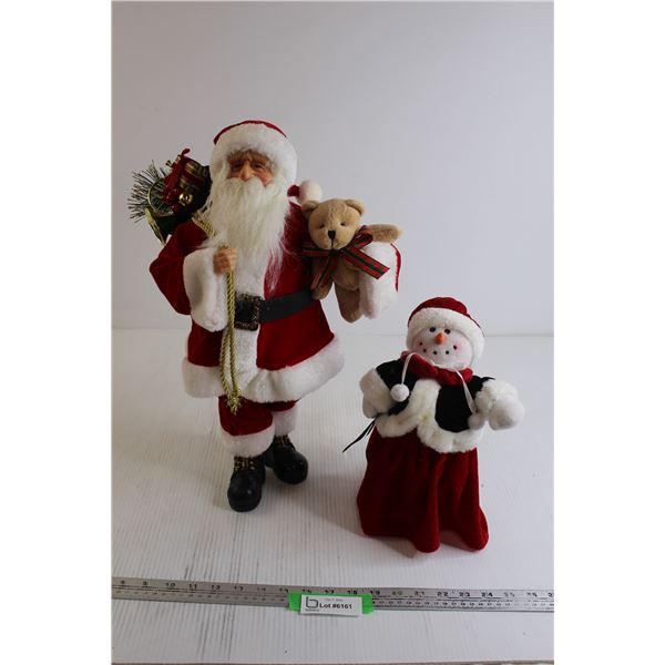 Santa Decoration, Snowman Decoration