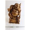Image 1 : Wooden Buddha - 21" Tall