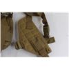 Image 3 : Tan Vertical Shoulder Holster, Water Bottle Pouch - Sealed
