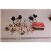 Image 1 : (10+) Christmas Ornaments, (2) 2-Candle Holders