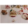 Image 2 : (10+) Christmas Ornaments, (2) 2-Candle Holders