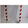 Image 3 : (2) Wooden Christmas Signs - 3' Tall, (5) Candy Cane Decorations