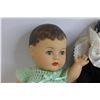 Image 2 : Porcelain Doll - Has Broken Foot, Composition Doll