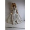 Image 1 : Wedding-Themed Doll - Stained, 30" Tall