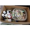 Image 3 : Assorted Art Supplies - Acrylic Paint, Palettes, Watercolour Papers, Misc.